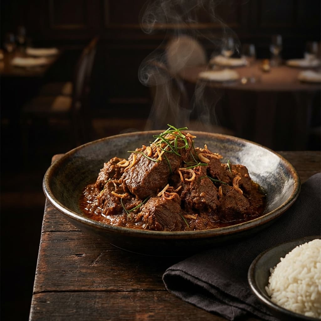 Hidangan Rendang Daging